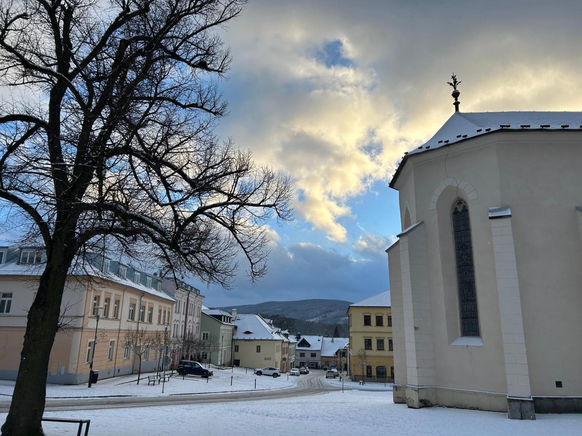 Apartman Se Slunnou Teraskou V Kasperkach Kasperske Hory Exterior photo